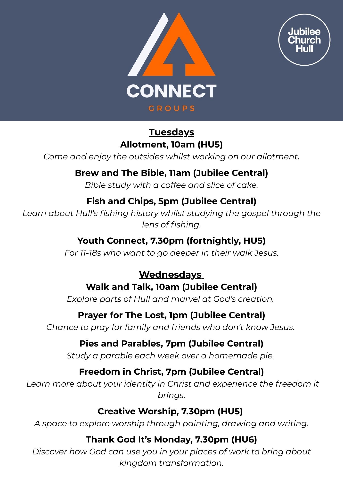 Connect Groups 1